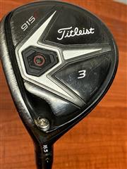 TITLEIST FAIRWAY 3 WOOD 915F, LEFT HAND GOLF CLUB (TDW022658